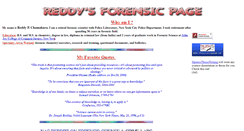 Desktop Screenshot of forensicpage.com